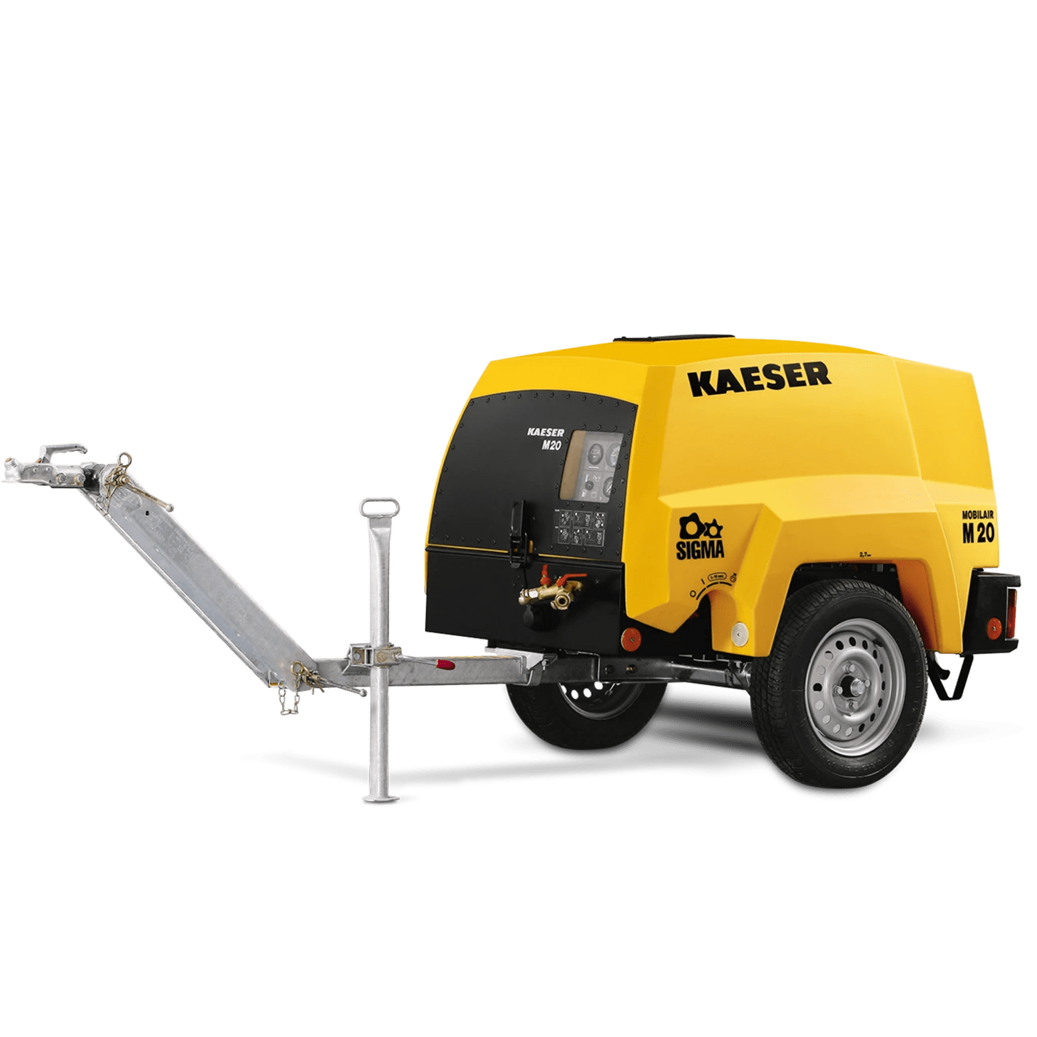 Portable compressors up to 5 m³/min (180 cfm) - Damicom Utilaje