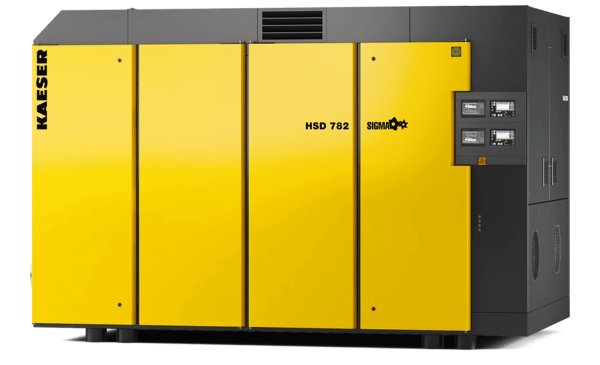 Rotary screw compressors with fluid cooling
