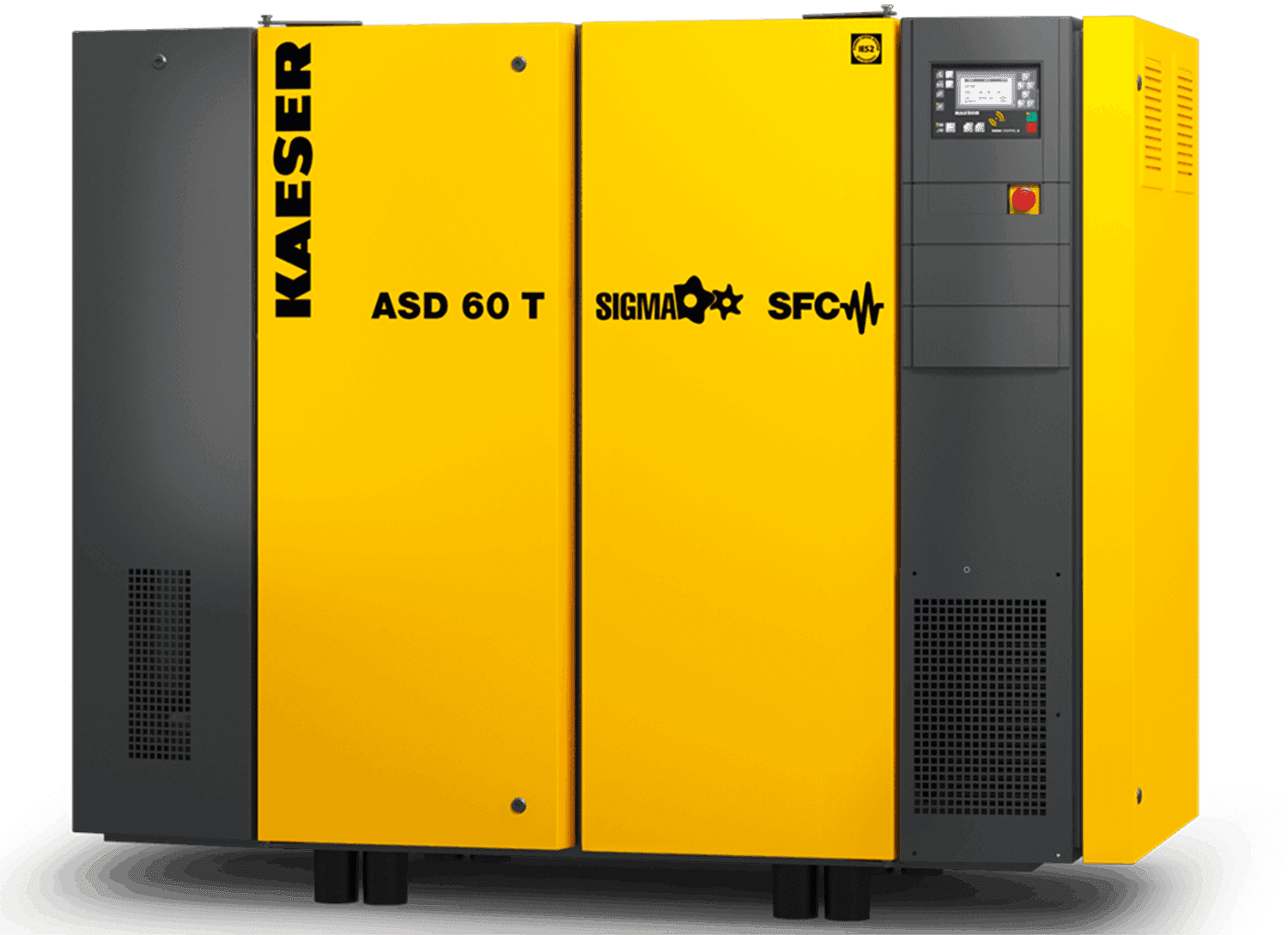 Rotary screw compressors